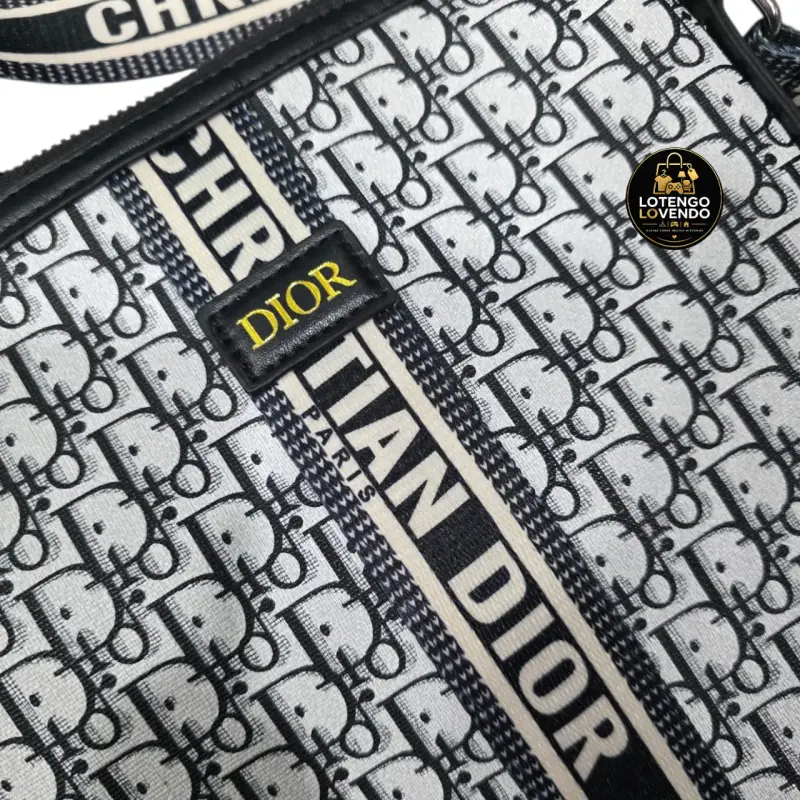 Bolso bandolera Dior estampado monograma - 2