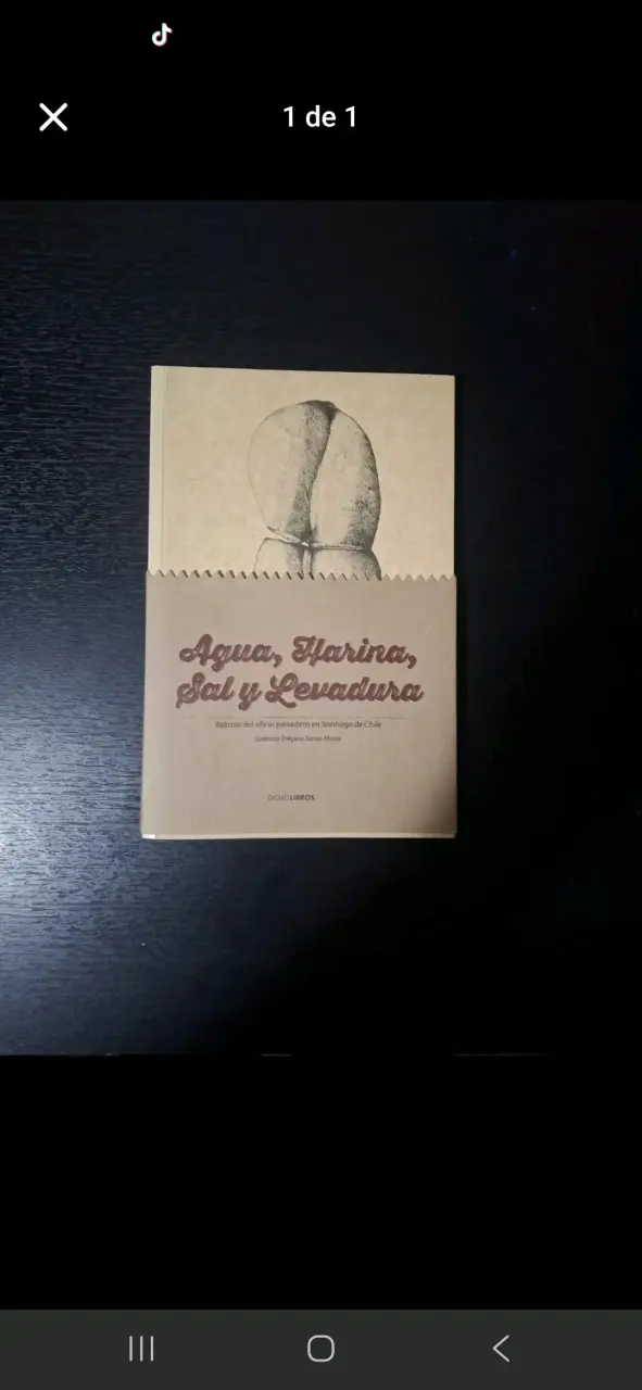 Libro Agua, Harina, Sal y Levadura
