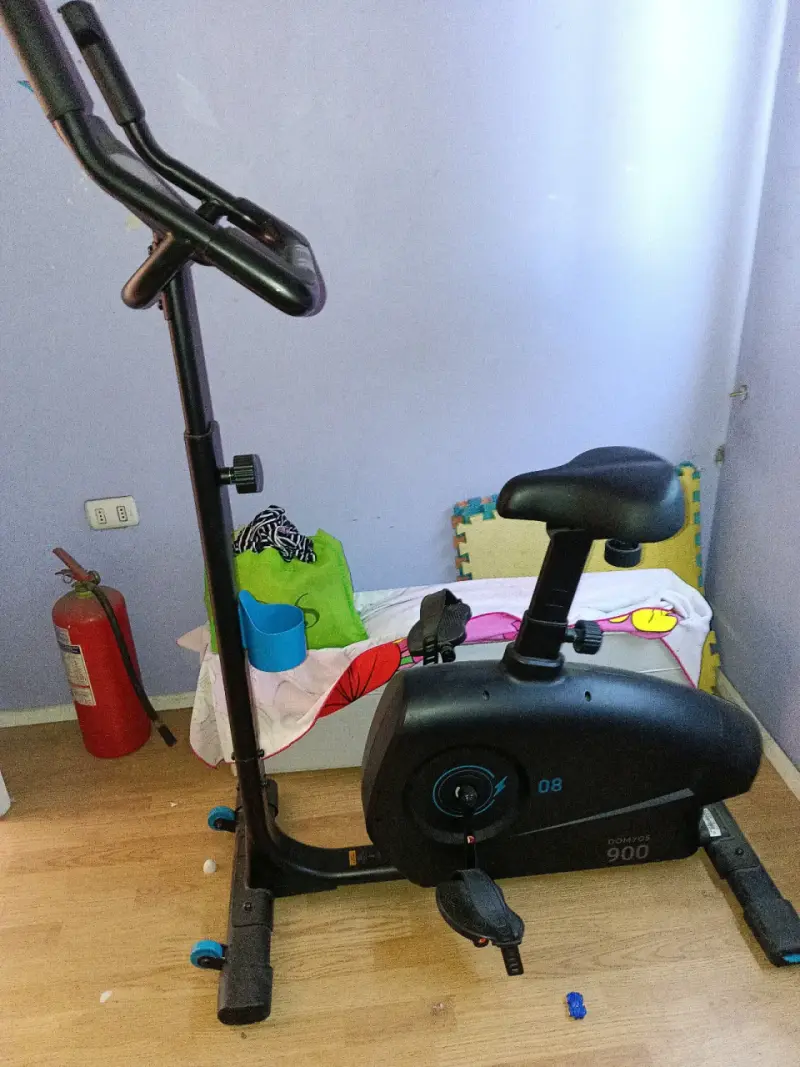 Bicicleta magnética estática Domyos 900 para ejerc - 1