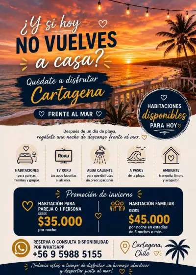 Alojamiento frente al mar en Cartagena - miniatura 1