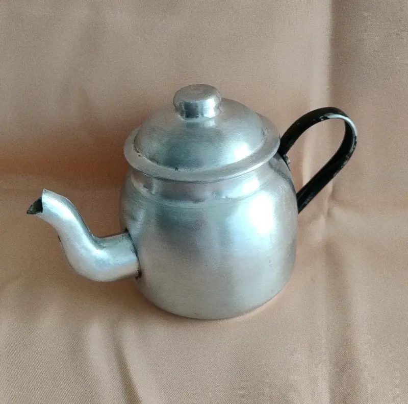 Tetera de aluminio tecito Decorativa - 3