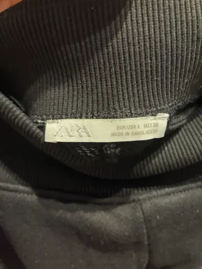 Pantalón Algodón Zara mujer - miniatura 3