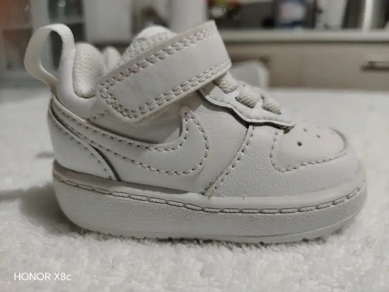 Zapatillas blancas para bebé Nike - 1