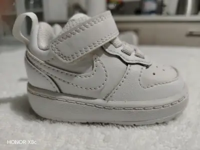 Zapatillas blancas para bebé Nike - miniatura 1
