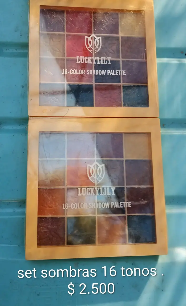 Paleta de sombras LuckyLily 16 tonos