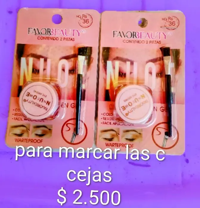 Gel para cejas Favor Beauty resistente al agua
