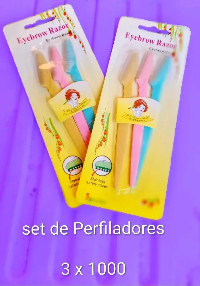 Set de perfiladores de cejas 3 piezas