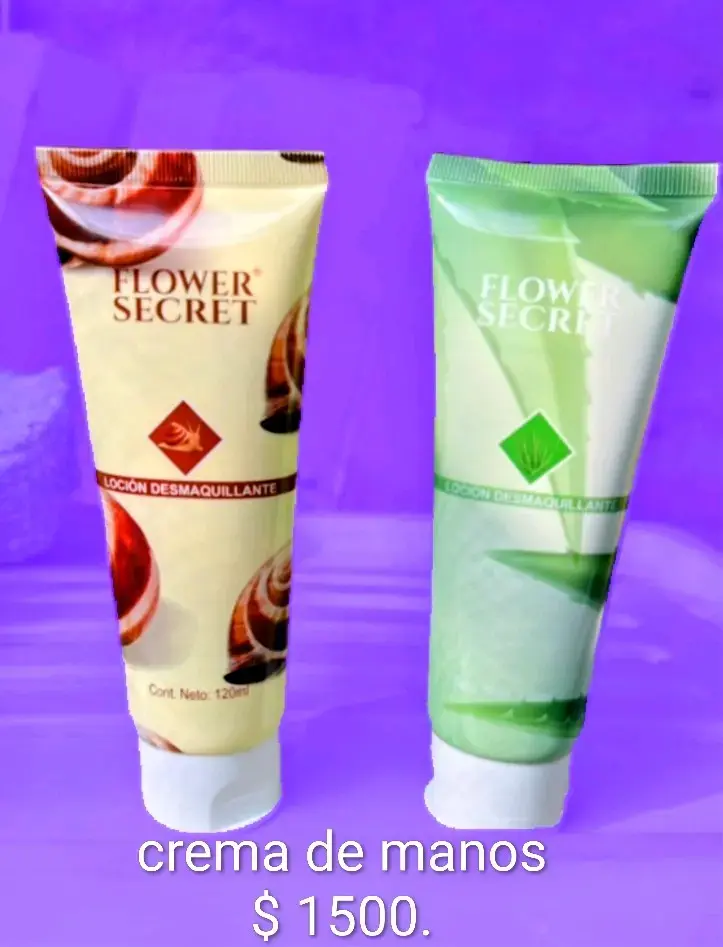 Loción desmaquillante Flower Secret 120ml