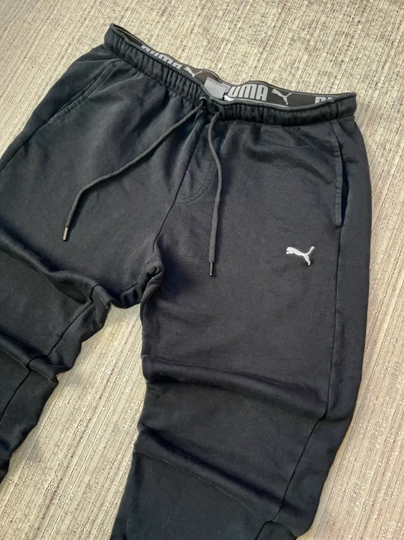 Pantalones deportivos Puma negros para hombre - 2