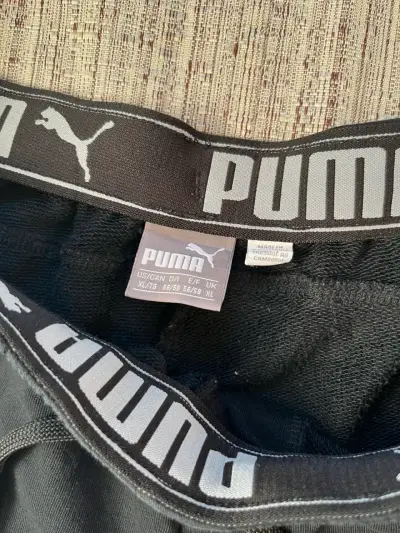 Pantalones deportivos Puma negros para hombre - miniatura 3