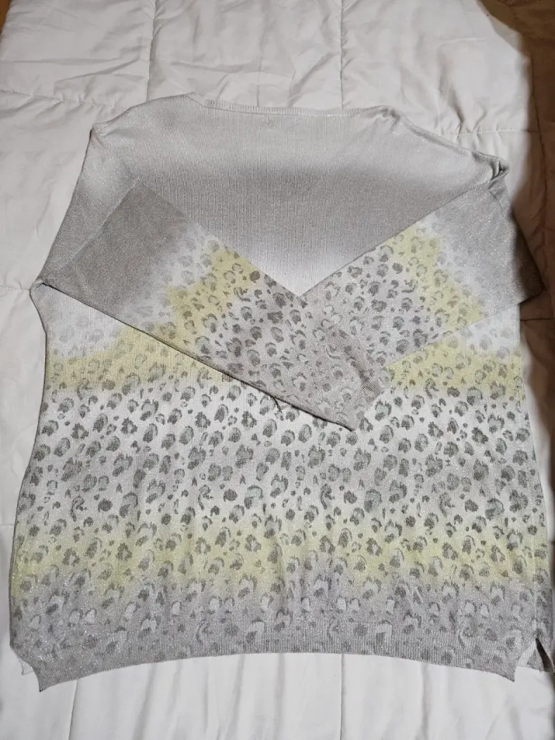 Suéter de mujer con estampado degradado - 2