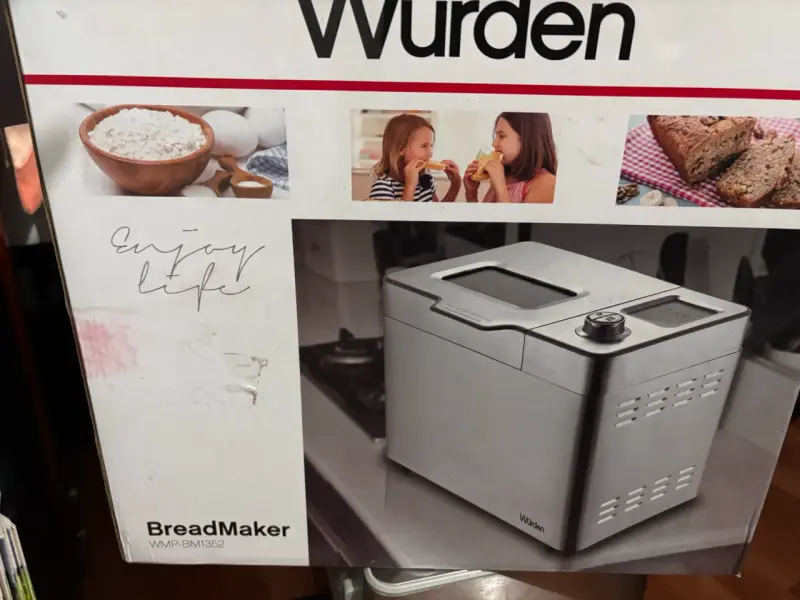 Máquina de hacer pan Wurden WMP-BM1352 - 1