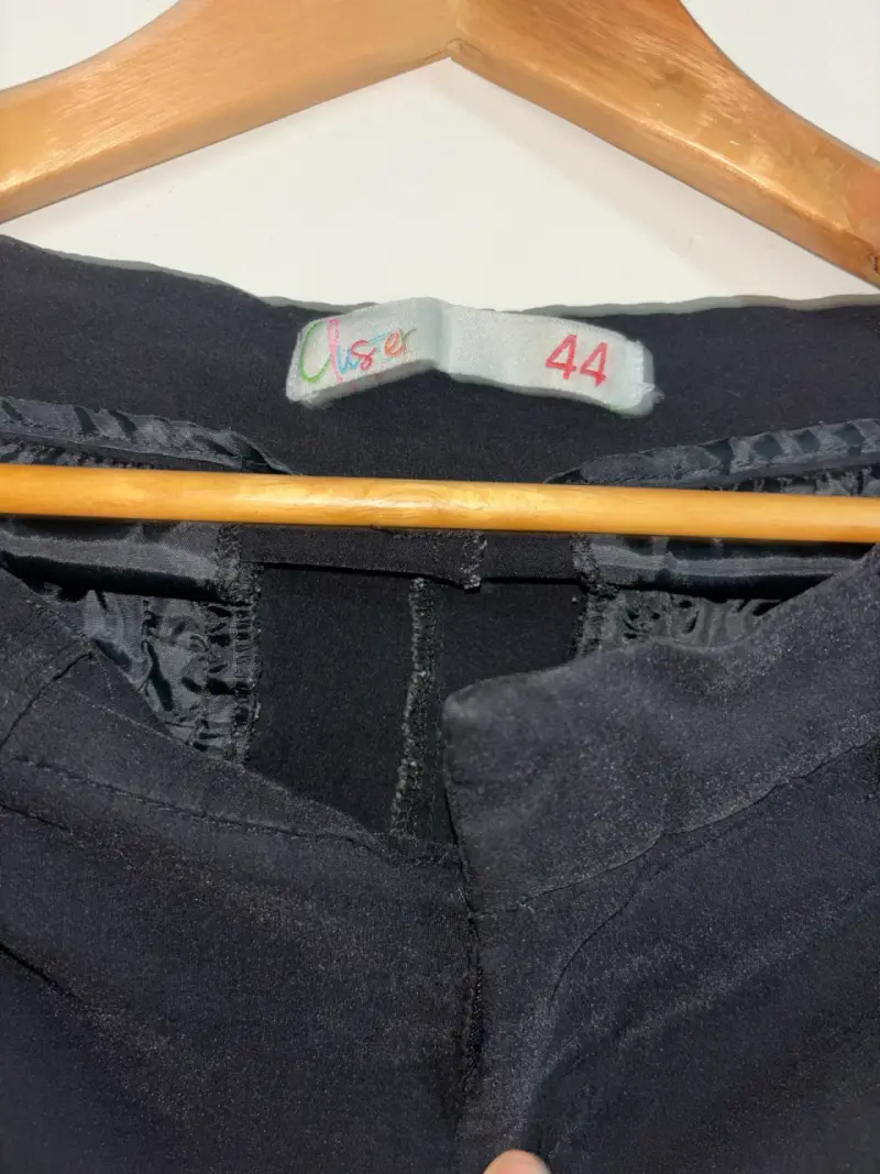 Pantalones negros de vestir para mujer - 3