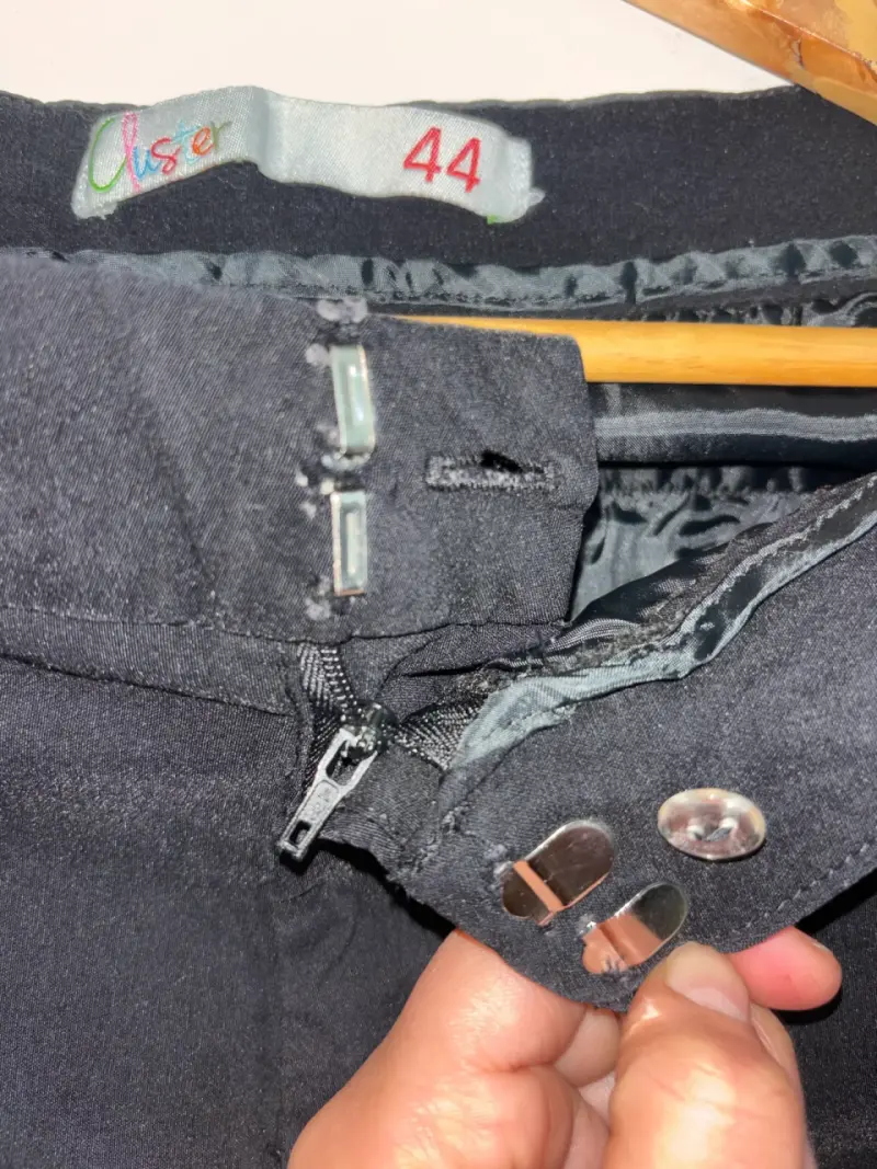 Pantalones negros de vestir para mujer - 4
