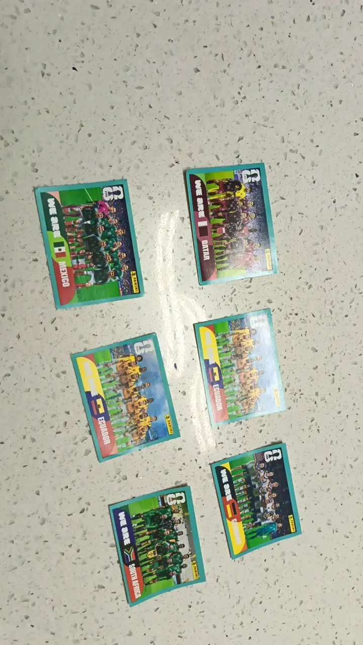 Colección de láminas de fútbol Panini - 2