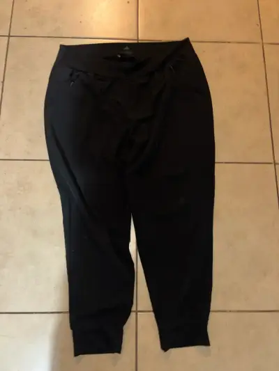 Pantalones deportivos negros Adidas - miniatura 1