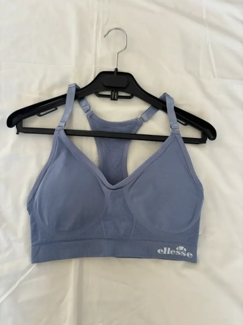 Top deportivo Ellesse azul sin costuras - 1