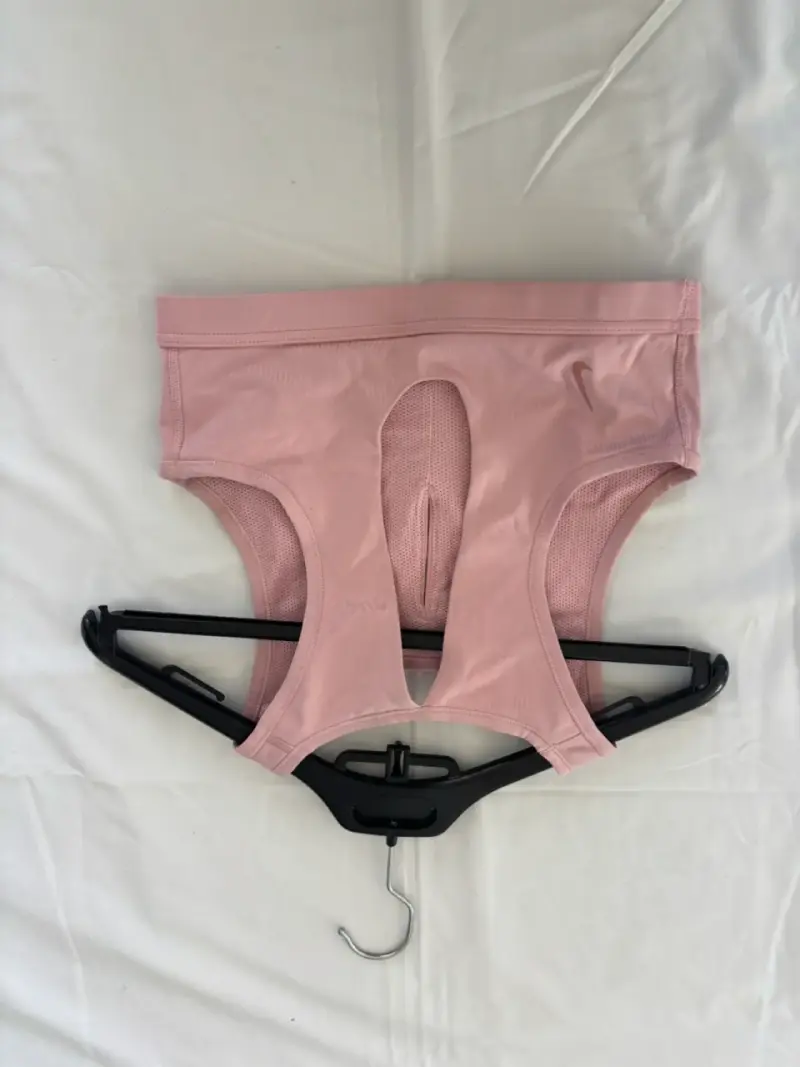 Calzón deportivo Nike rosa para mujer - 1