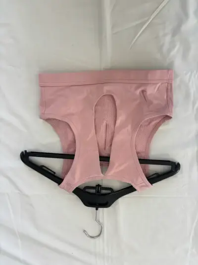 Calzón deportivo Nike rosa para mujer - miniatura 1