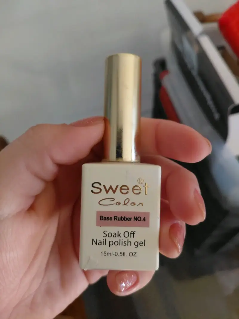 Esmalte en gel Sweet Color Base Rubber No.4