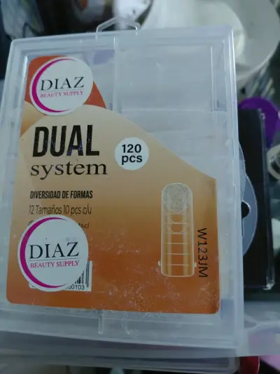 Kit de uñas Dual System 120 piezas - miniatura 1