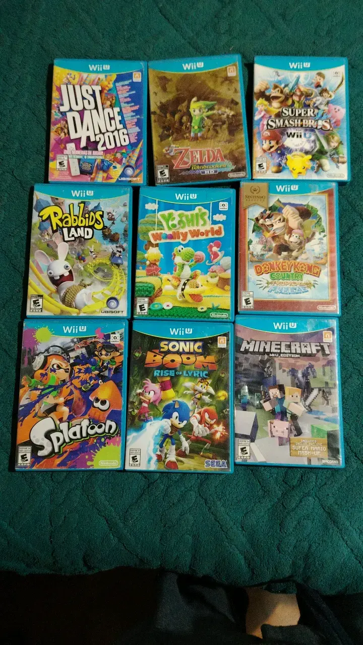 Lote de juegos Wii U variados