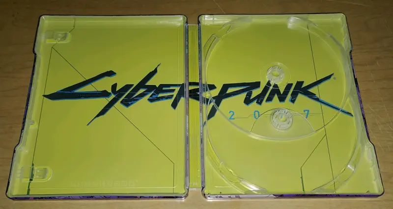 Steelbook Cyberpunk 2077 - Edición Tyger Claws. - 3