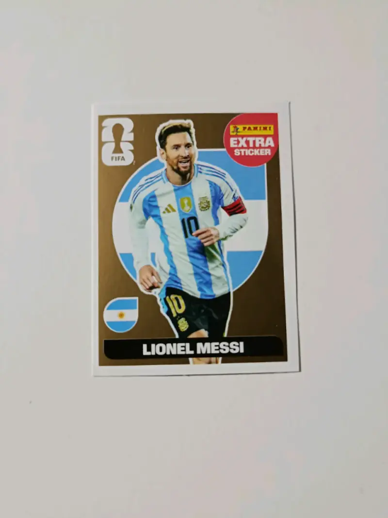 Lámina Panini Lionel Messi FIFA Extra - 1