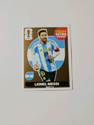 Lámina Panini Lionel Messi FIFA Extra - miniatura 1