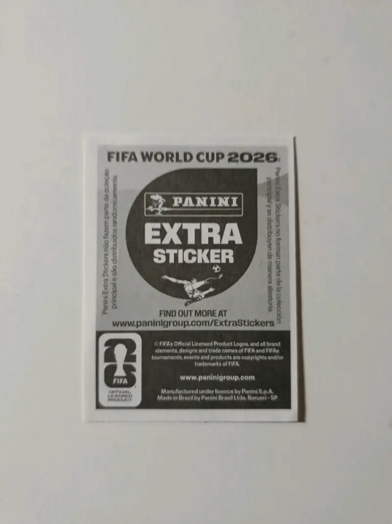 Lámina Panini Lionel Messi FIFA Extra - 2
