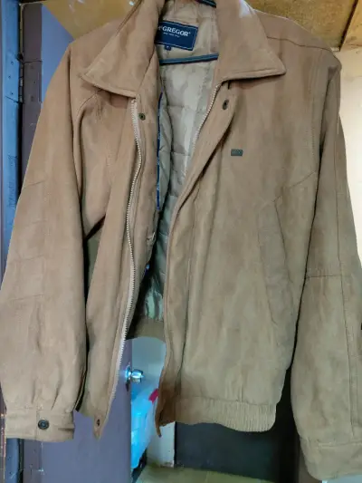 Chaqueta de gamuza marrón McGregor - miniatura 2