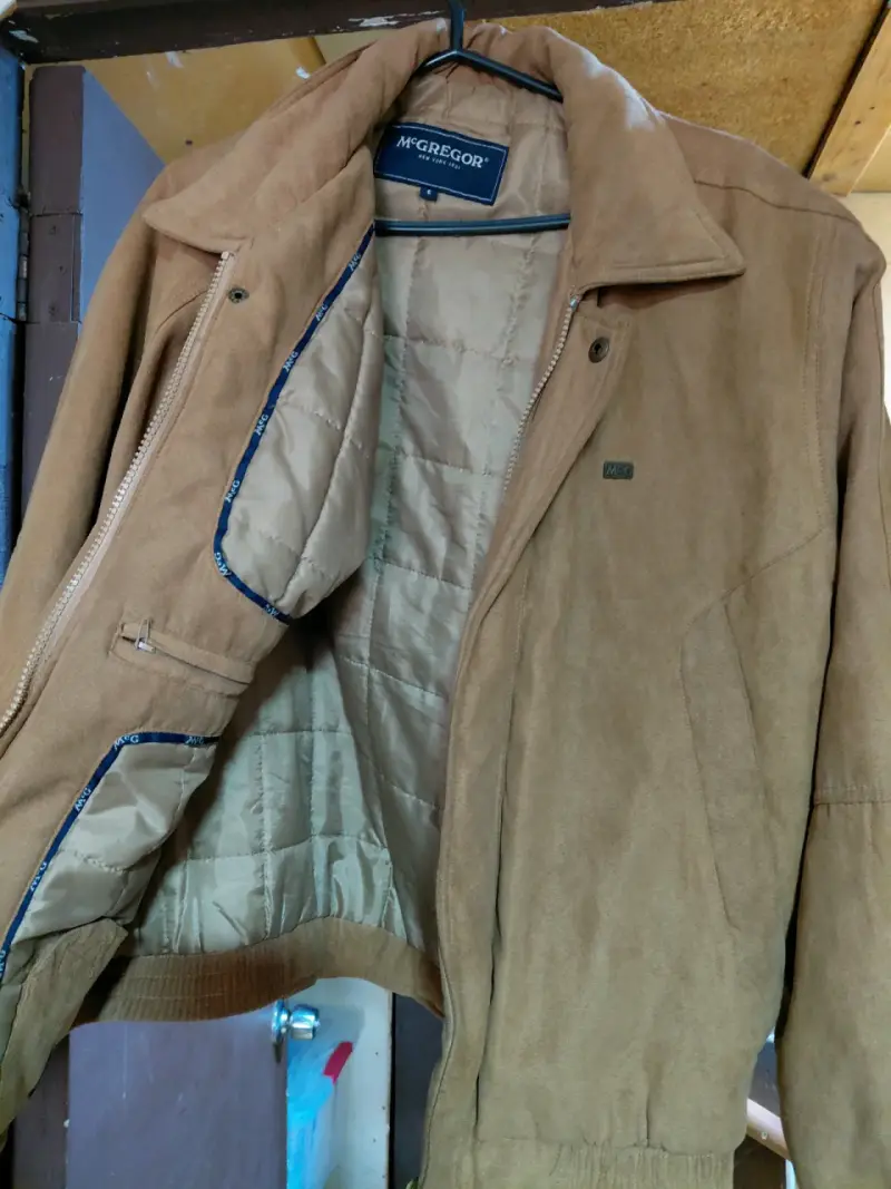 Chaqueta de gamuza marrón McGregor - 4