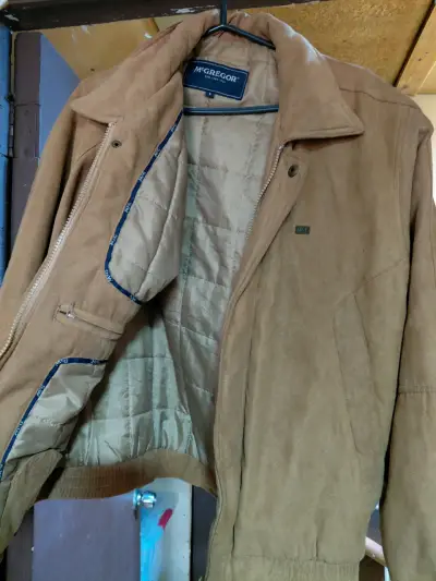 Chaqueta de gamuza marrón McGregor - miniatura 4