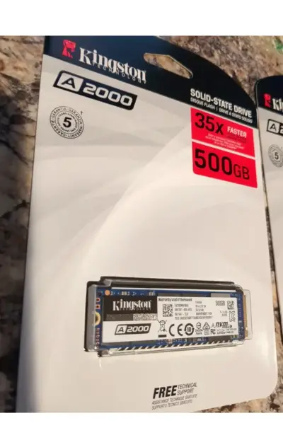 SSD Kingston A2000 500GB NVMe M.2 - miniatura 1