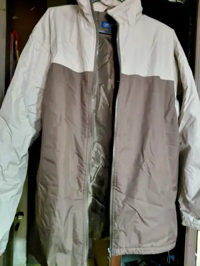 Chaqueta impermeable bicolor para hombre - miniatura 2