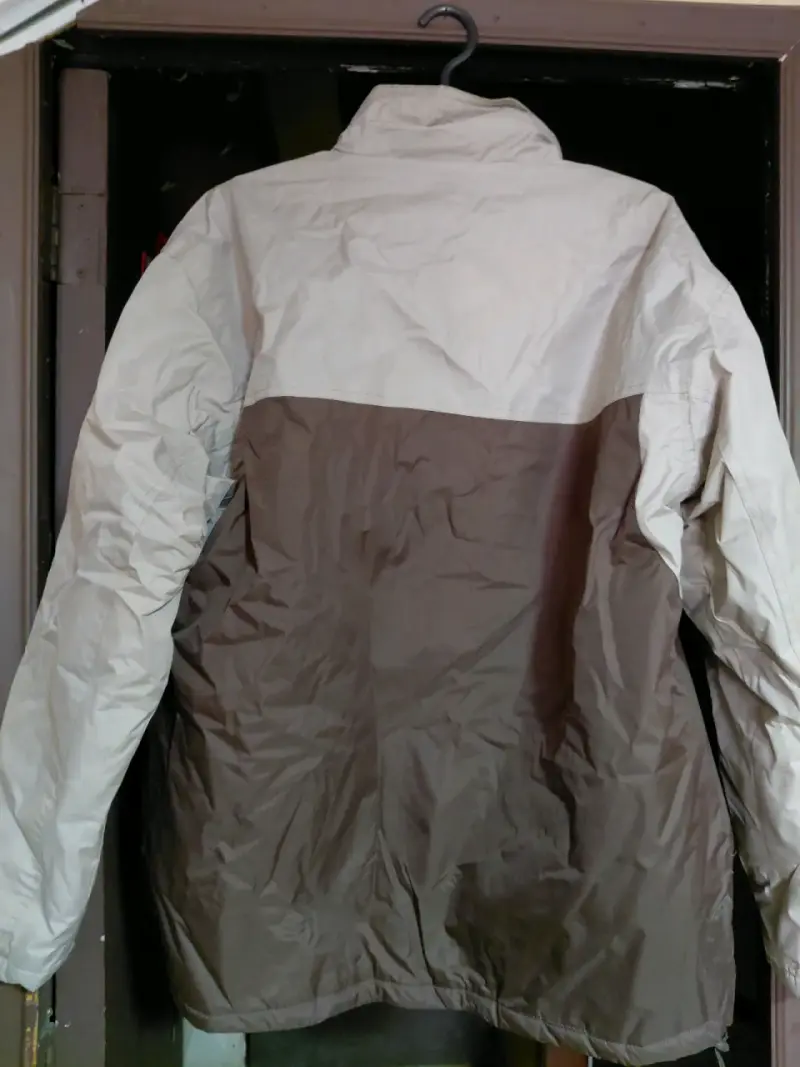 Chaqueta impermeable bicolor para hombre - 5