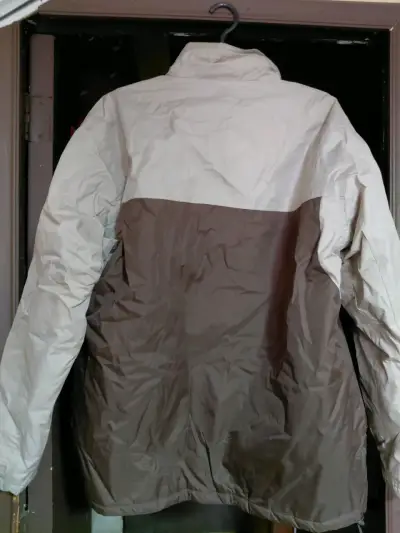 Chaqueta impermeable bicolor para hombre - miniatura 5