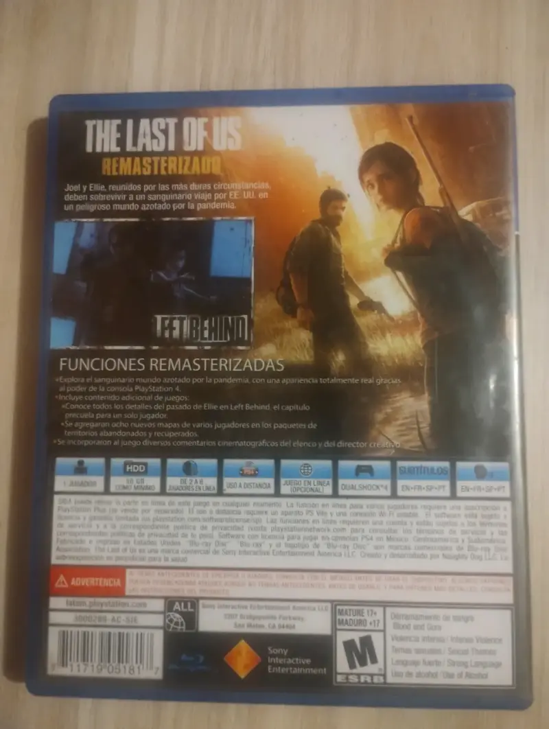 The Last of Us Remasterizado PS4 - 2