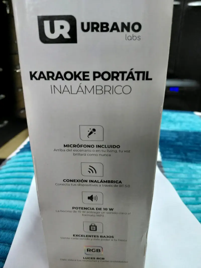 Karaoke portátil inalámbrico Urbano Labs - 3