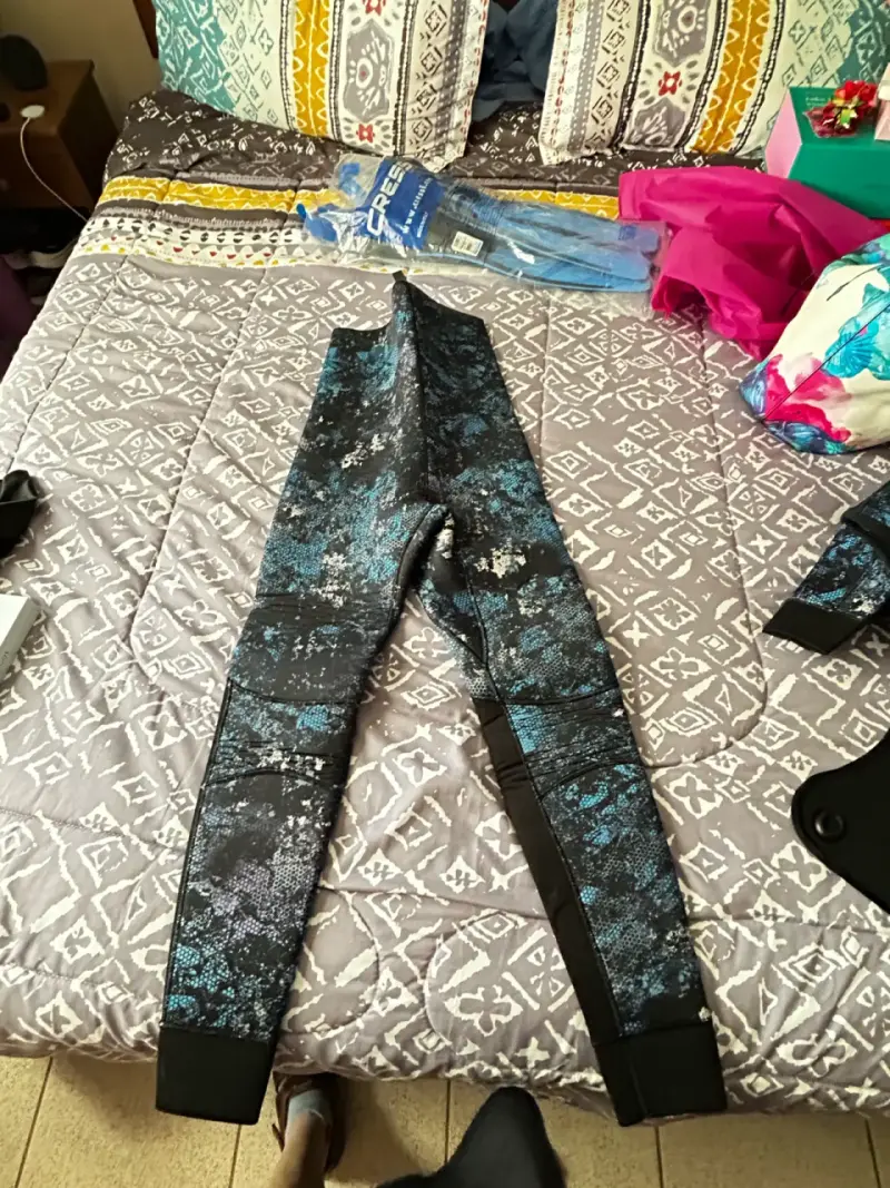 Traje buceo y Aletas de buceo azules talla 39-40 - 5