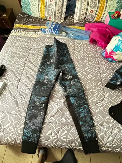 Traje buceo y Aletas de buceo azules talla 39-40 - miniatura 5