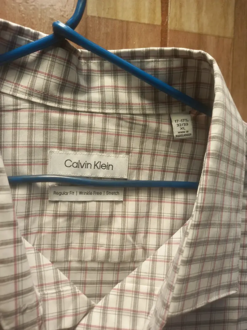 Camisa a cuadros Calvin Klein talla XL - 2