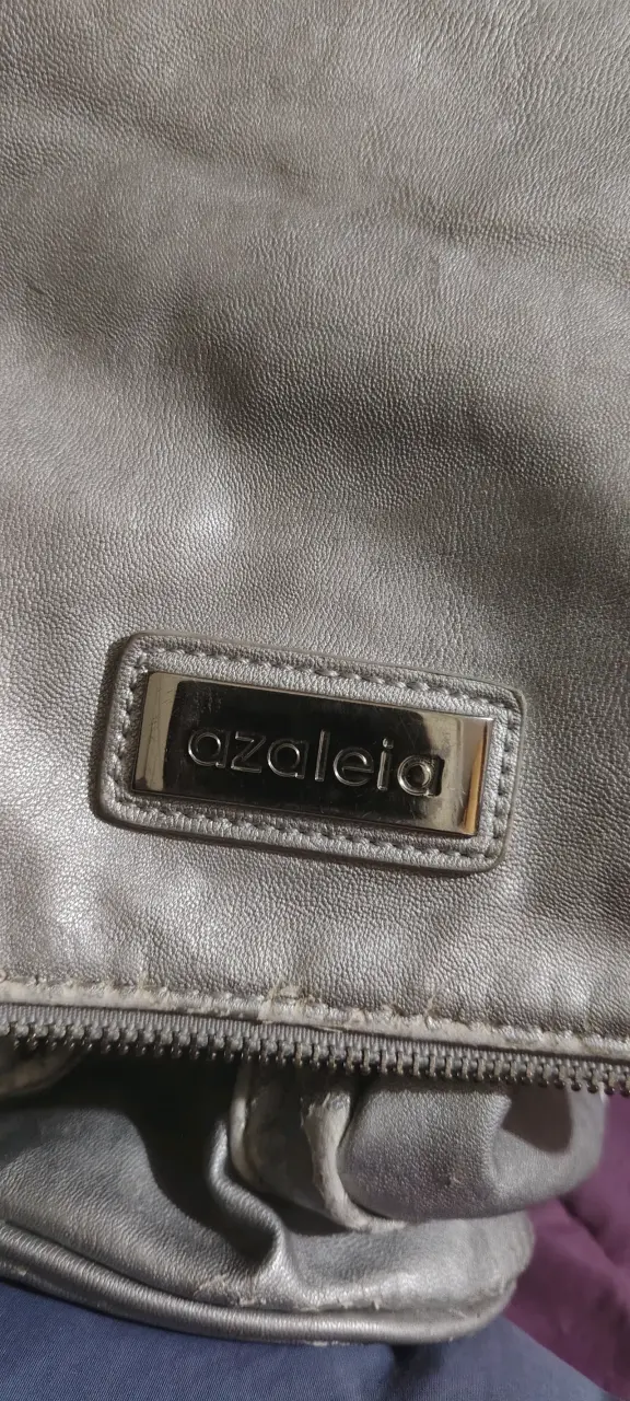 Bolso plateado Azaleia con cierre - 3