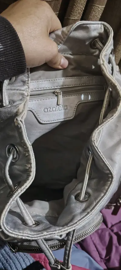 Bolso plateado Azaleia con cierre - miniatura 6