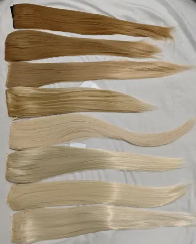 Extensiones de cabello, se pueden alisar y ondular - miniatura 2