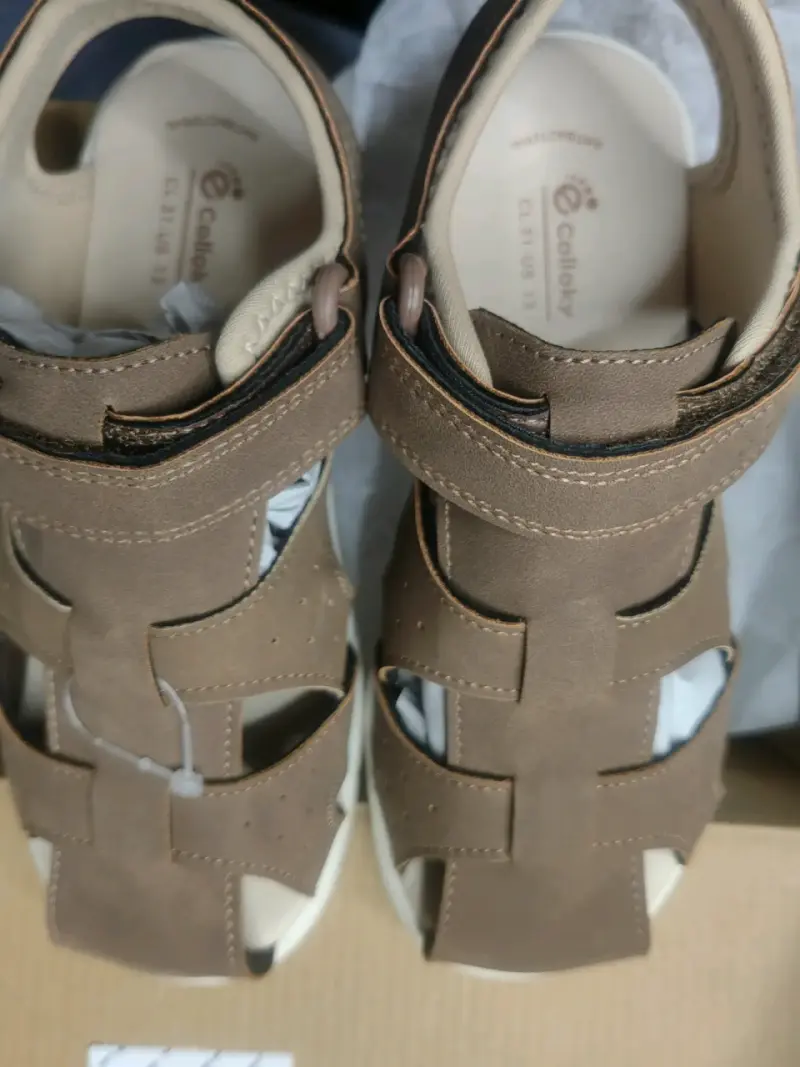 Sandalias de cuero para niño Colloky - 2