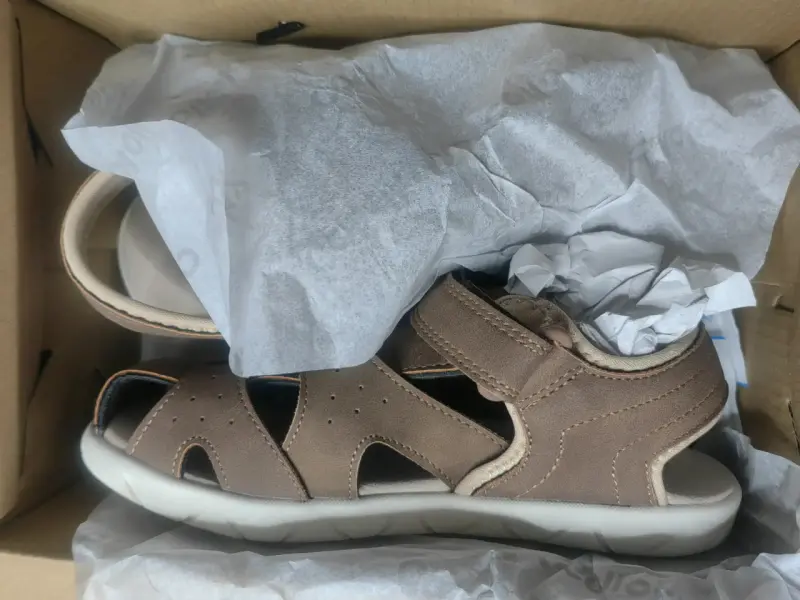 Sandalias de cuero para niño Colloky - 5