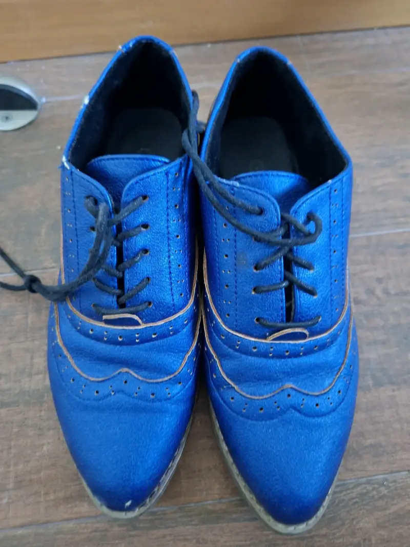 Zapatos oxford azules Gotta mujer 37 - 1