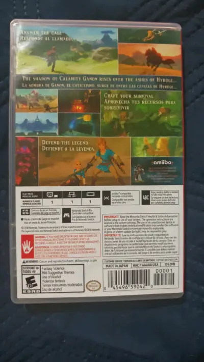 Juego Nintendo Switch The Legend of Zelda: Breath of the Wild - miniatura 3