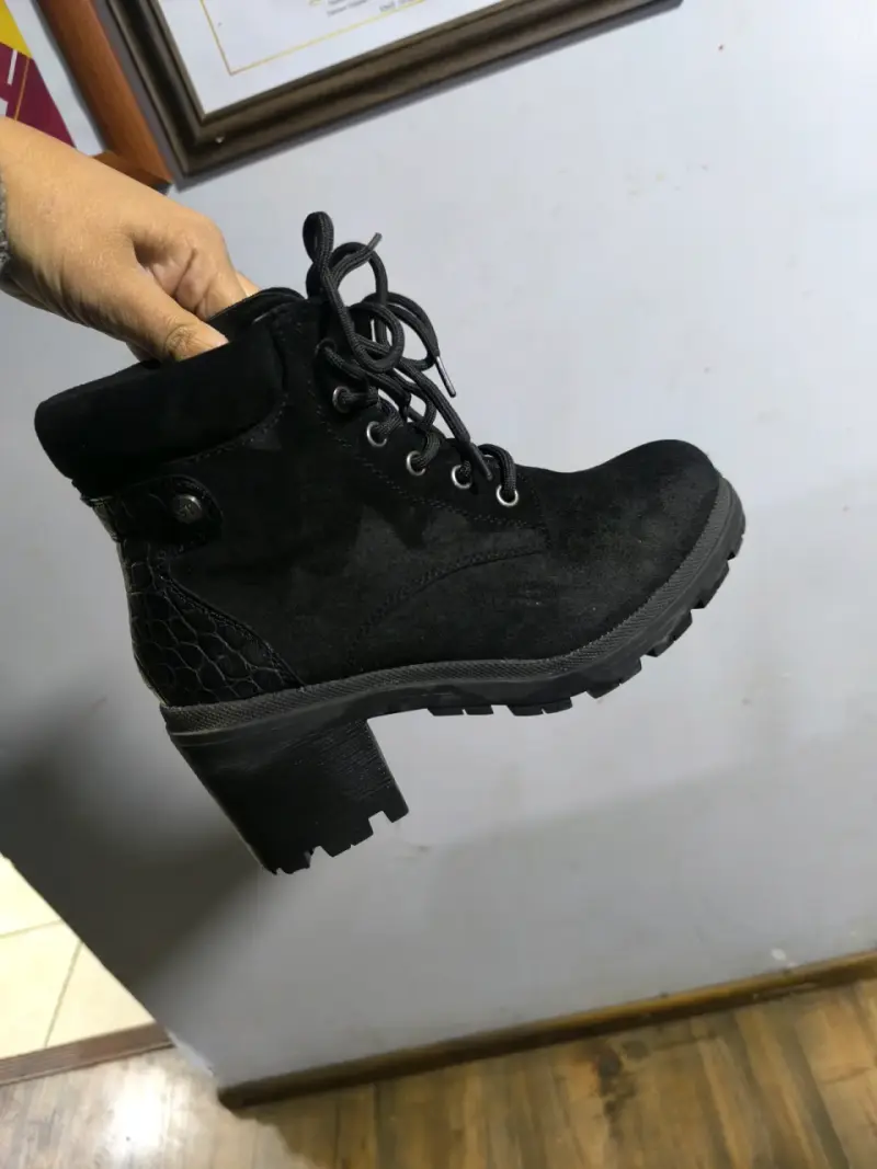 Botines negros de mujer talla 37 - 2